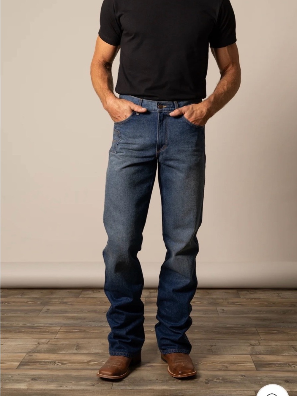 Kimes Ranch Men's Bootcut Jeans - Dark Blue